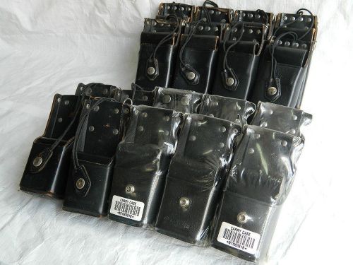 2 - motorola ntn8381b leather high activity radio case xts 3000 3500 5000 for sale