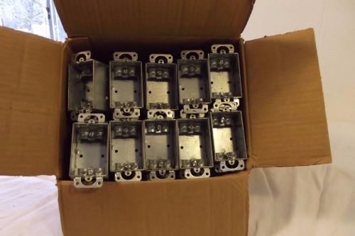 Case of Rayco 3x2 Switchbox 50 Count Electrical non gangable building materials