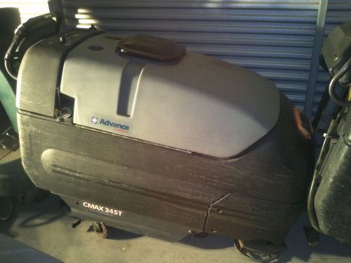 Advance cmax 34 st automatic walk behind floor scrubber for sale