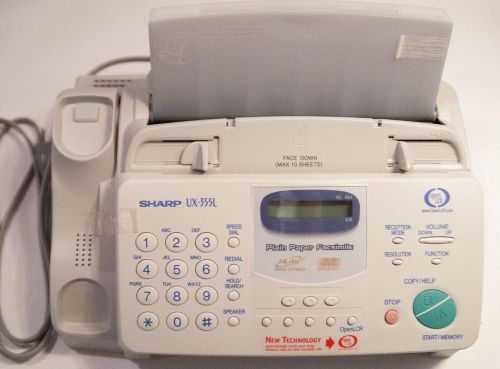Sharp Ux-355L Plain Paper Fax Machine