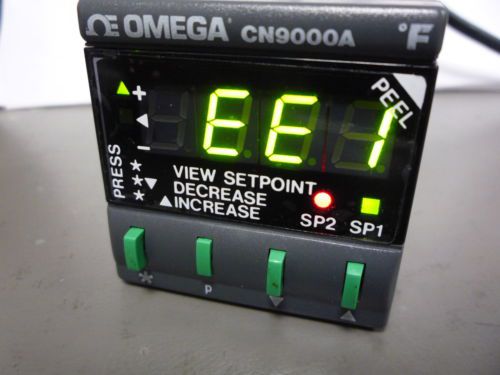 Omega CN9000A Series Model CN9111 Temperature/Process Controller 115VAC