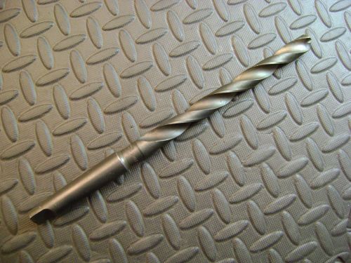 Cleveland 39/64&#034; #2MT Shank Drill 10.5&#034; Overall Length