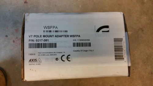 AXIS 0217-081 VT Pole Mount Adapter WSFPA