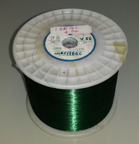 Magnet Wire 38 AWG Gauge Enameled Copper 4.56 lbs Green Coil Winding