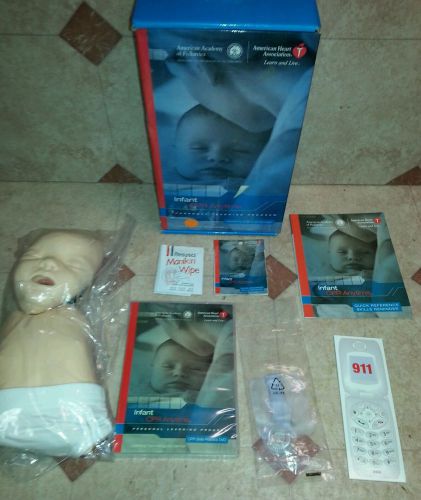 NEW INFANT CPR ANYTIME PERSONAL LEARNING PROGRAM COMPLETE SET