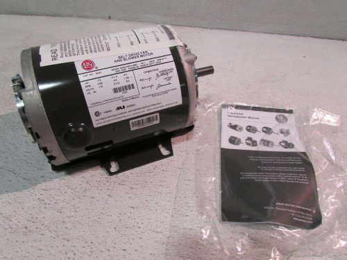 US Motors 8200, Belted Fan &amp; Blower, 1/2 HP, 1-Phase, 1725 RPM Motor