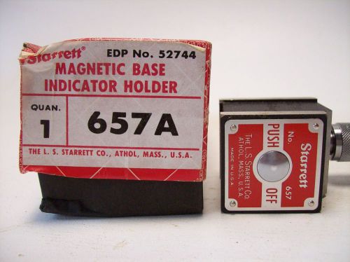 Starrett 657A Magnetic Base Indicator Holder