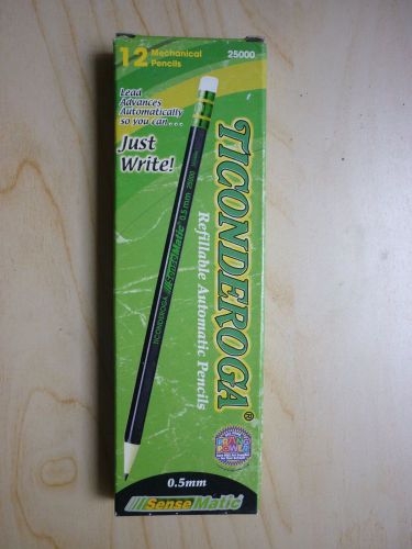 Ticonderoga Refillable Automatic Pencils .5mm / 12