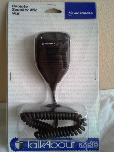 Motorola Talkabout Remote Speaker Mic- model #50225 (NEW Retail Package)