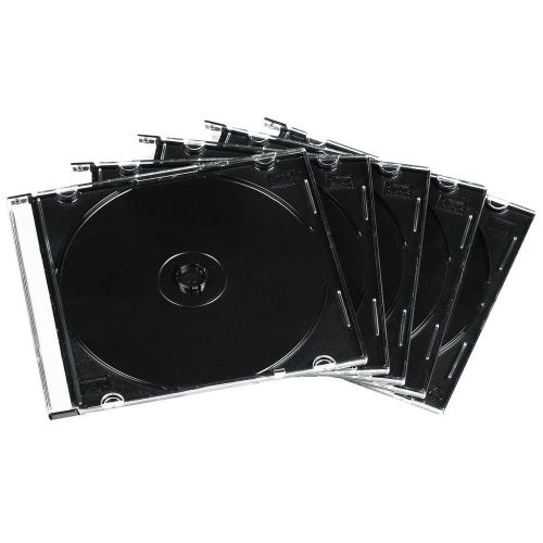 200 USDM Slim Jewel Case Single Disc Black Tray