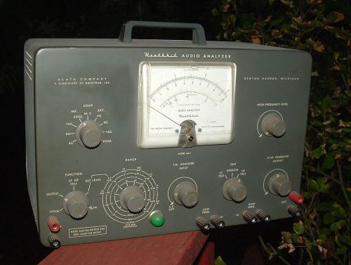 Vintage HEATHKIT Audio Analyzer AA1 Tube Amplifier Hi-Fi Stereo Test Equipment