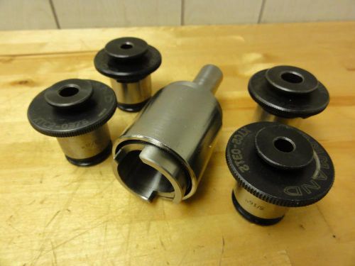 (1) Tapping Tool Holder 3/4&#034; Shank and (4) Command XTC2 Tap Adapters, Positive