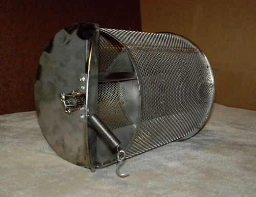 For your bbq grill: 2 lb. capacity coffee roaster drum (peanut chile cacao too!) for sale
