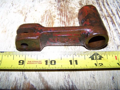 Old gilson hit miss gas engine motor cam follower lever steam magento oiler nice for sale