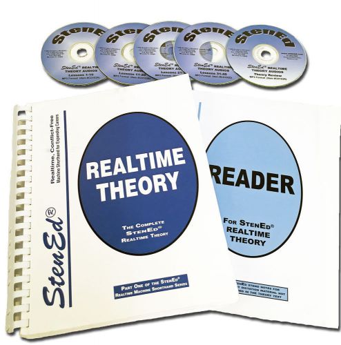 StenEd Student Theory Pack Realtime #2 Books &amp; 5 CD&#039;s New