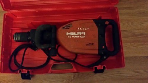 Hilti TE 1000 AVR Electric Breaker Hammer + Case