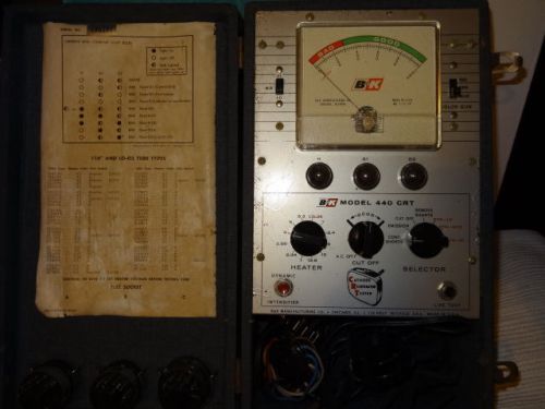 Vintage (CRT)Cathode Rejuvenator TesterB&amp;K Model 440 CRT