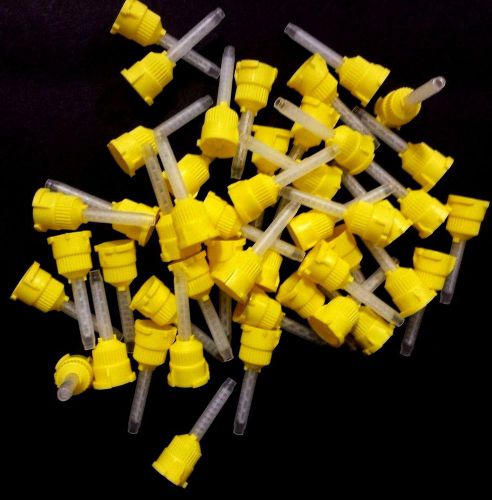 Defend t-style mixing tips yellow 4.2mm #vp-8105t  48tips/ bag for sale