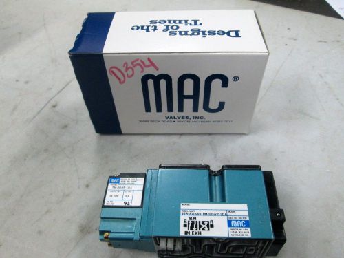 Mac Valve #82A-AA-000-TM-DDAP-1DA 24 VDC Vac to 150 PSI(NIB)