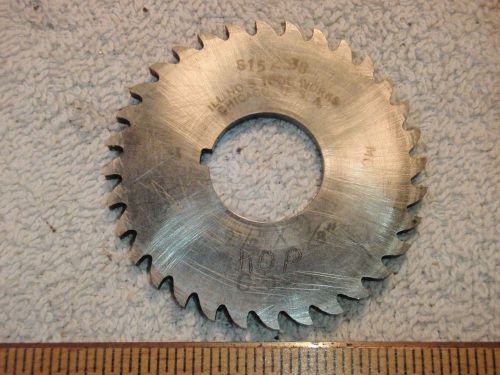 ILLINIOS 2 1/2&#034; x /8&#034; x 7/8&#034; STRAIGHT TOOTH Side Milling Cutter USED in EX COND