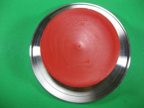 Adapter kf/nw 50 to iso100 flange stainless steel vacuum -- new -- for sale