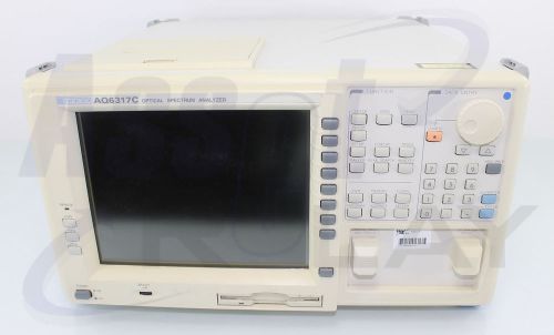 Ando aq6317c optical spectrum analyzer ( osa ) with calibration certificate for sale