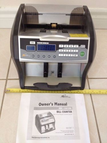 ROYAL SOVEREIGN BILL COUNTER RBC-1003K-CA UV MAGNETIC COUNTERFEIT DETECTION