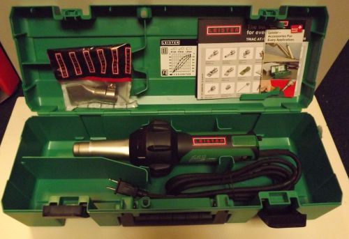 Leister Triac ST 120v/1600w W/US-Plush Push Fit Nozzle in Case