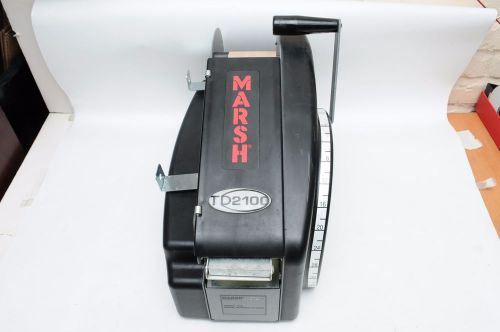 MARSH TD2100 Portable Manual Tape Dispenser