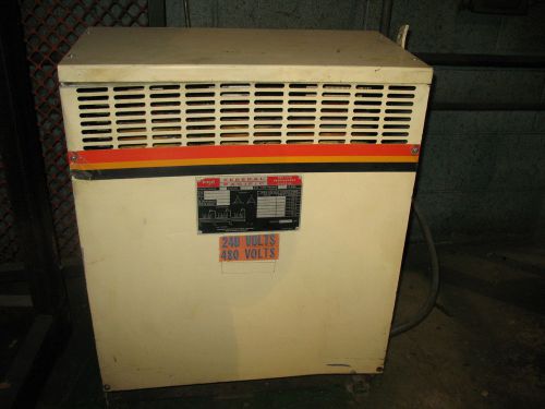 FEDERAL PACIFIC DRY TYPE  45  KVA 480 HV 240  LV  3 PHASE TRANSFORMER