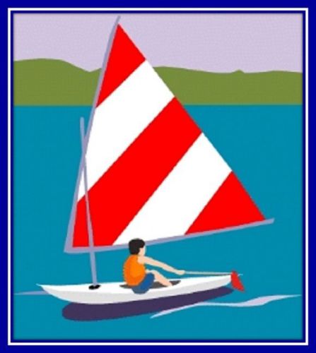 30 Custom Sailing Art Personalized Address Labels