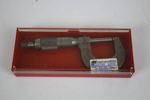 Brown &amp; Sharpe # 13 1 Inch Micrometer with box