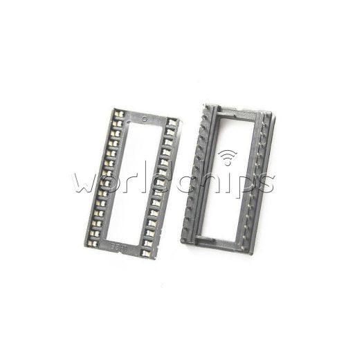 50PCS 28 PIN DIP IC Sockets Adaptor Solder Type Wide