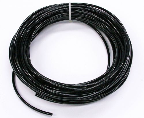 Nycoil polyurethane tubing 100 ft 1/4&#034; od x .0162&#034; id  black for sale