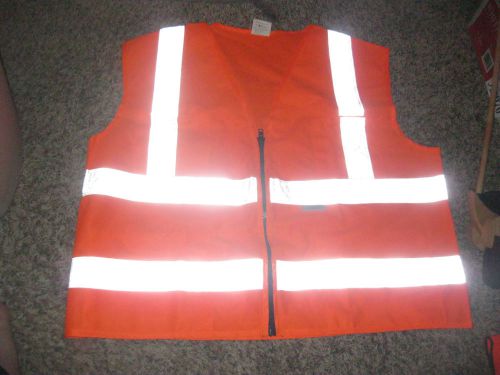 3M Scotchlite Reflective Material XL Contraction / Safety Vest  &#034;BRAND NEW&#034;