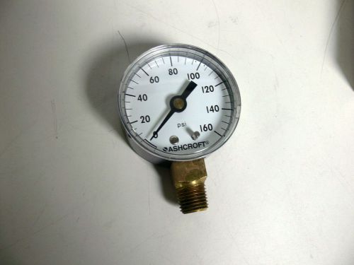 Ashcroft 20w1005 h 02l 160 psi 2&#034; pressure gauge 1/4 npt for sale