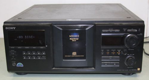Sony M333ES Megastorage 400 Disc CDP Player