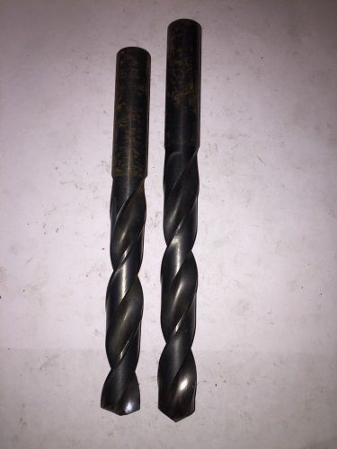 21/32 Straight Shank Drills Lot Of 2