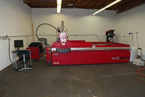 Complete waterjet cutting jobshop. set up for single phase and three phase power for sale