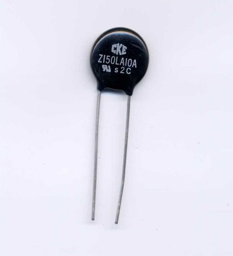 CKE Z150LA10A  Metal Oxide Varistor 150 Volt 10 Amp MOV with Long Radial Leads