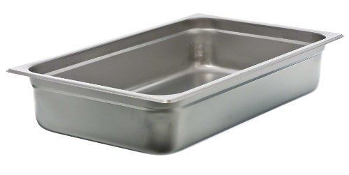 Update international njp-1004 4&#034; full-size anti-jam steam table pan for sale