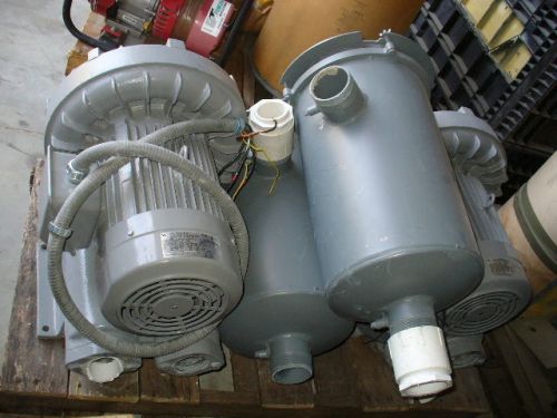 Ring compressor. fuji. 388 max cfm. 135&#034; h2o. 200-230/460 volt 3phase. 23/11 amp for sale