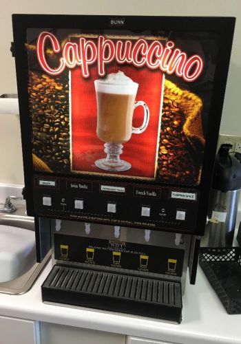 Commercial BUNN FMD-5 Dispenser/Hot Cappuccino