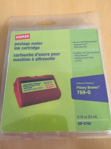 Postage Meter Ink Cartridge Replaces Pitney Bowes 769-0
