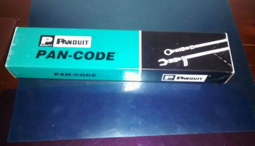 Panduit Pan-Code PCM-48, Box of 25 Sheets of Wire Marker Cards NEW