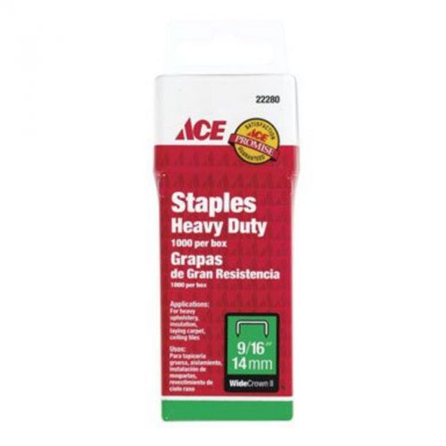 Staple 9/16 hd wide ace staples 22280 082901222804 for sale