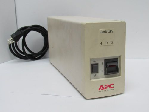 APC BACK-UPS 400 UNINTERRUPTIBLE POWER SUPPLY 120V, 60HZ, 250W, 3.3A