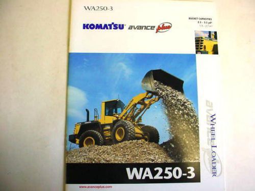 Komatsu WA250-3 Wheel Loader Brochure