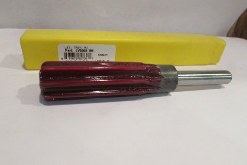 1&#034; HIGH SPEED STEEL REAMER--1/2&#034; SHANK---6&#034; O/A---L &amp; I--MADE IN THE U.S.A.