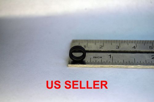 X10 n35 black epoxy 9.5x6.45x3mm neodymium rare-earth ring magnets for sale